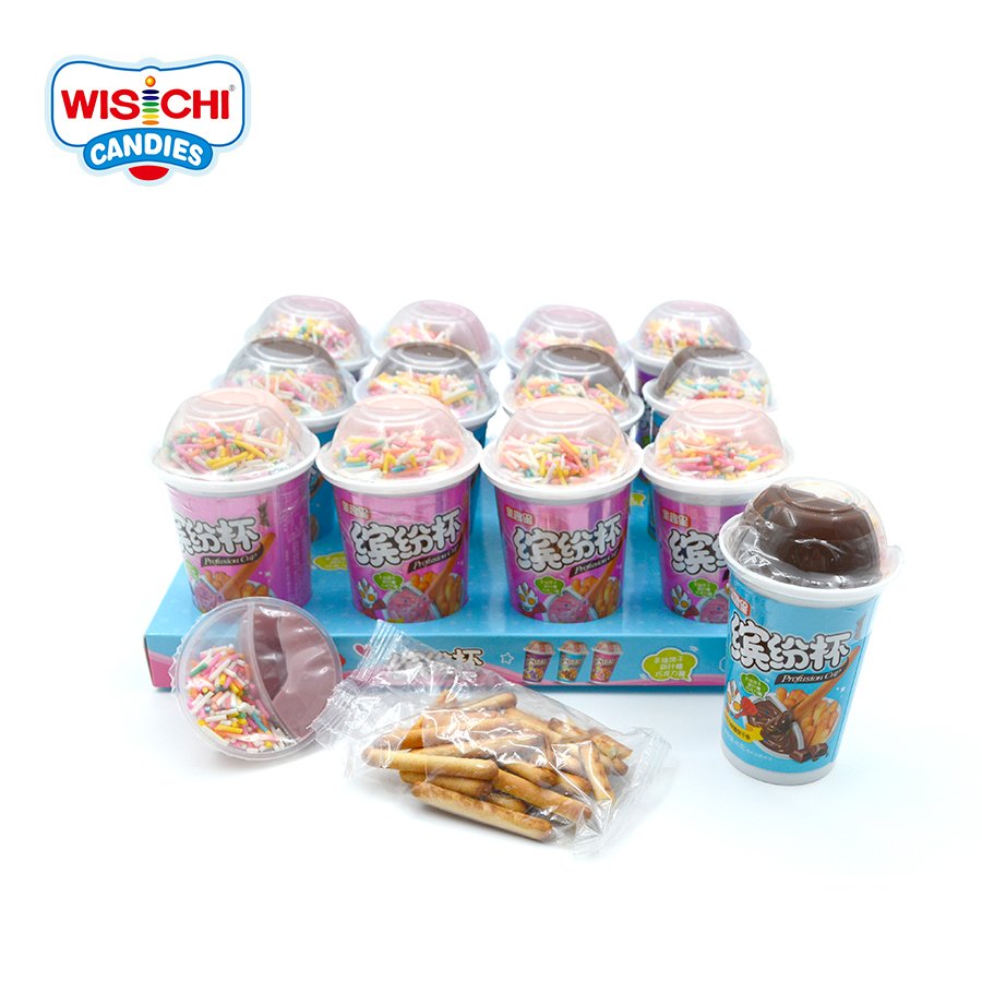 Free Sample Strawberry Blueburry Chocolate Cup Finger Biscuits Needle Sprinkles Candy Compound Chocolate 1806900000 12 Months