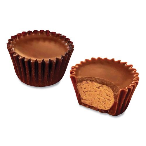 REESE'S Peanut Butter Cups Thins Milk Chocolate Candy 7.37 Ounce Pouch