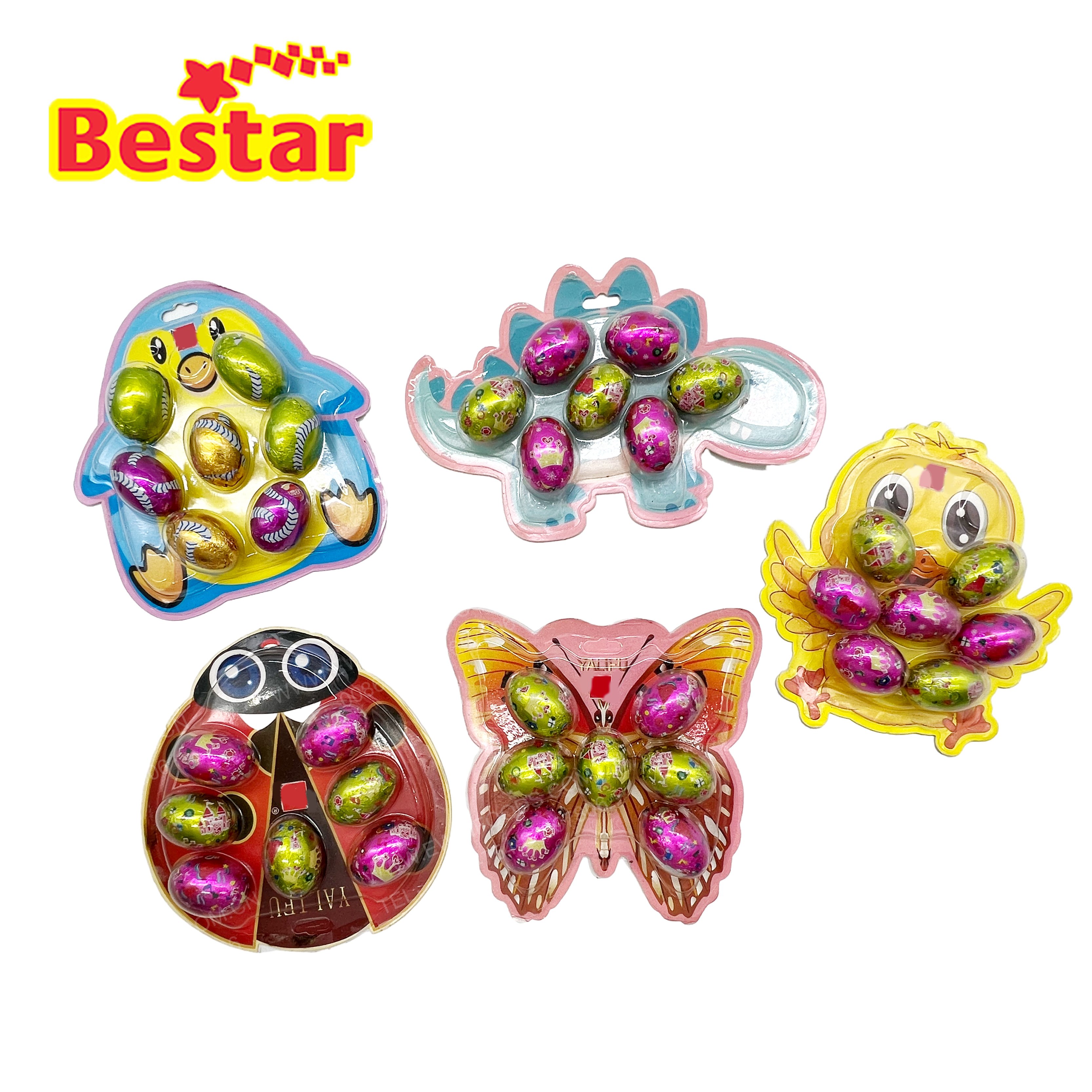 OEM Chocolete manufacturers Preferential wholesale Easter eggs cocoa chocolate for kids