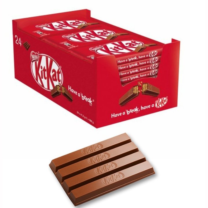 Nes-tle Kitkat Chunky Peanut Butter 42g (Pack 24) Cheapest Price Supplier Bulk Casual Snacks With Fast Delivery Premium Quality