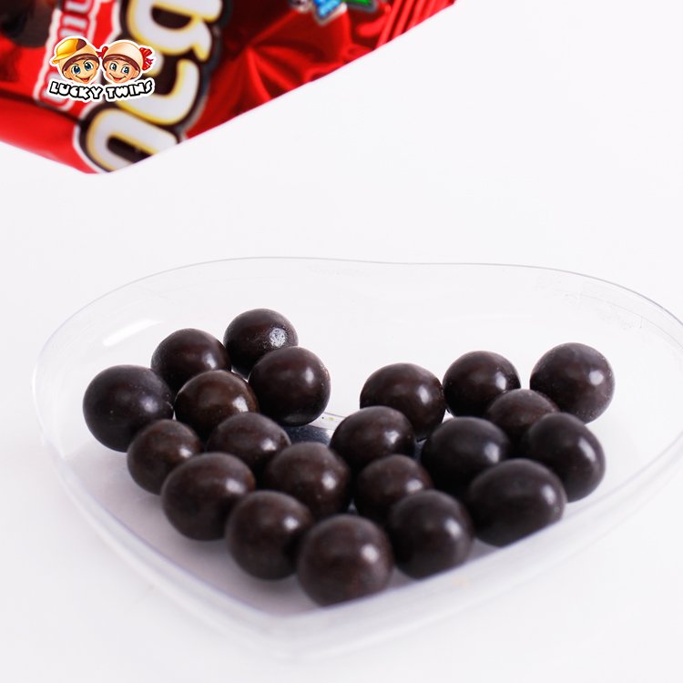 chocolate with biscuit filling custom choco balls mini coated centre filled biscuites chocolates wholesale