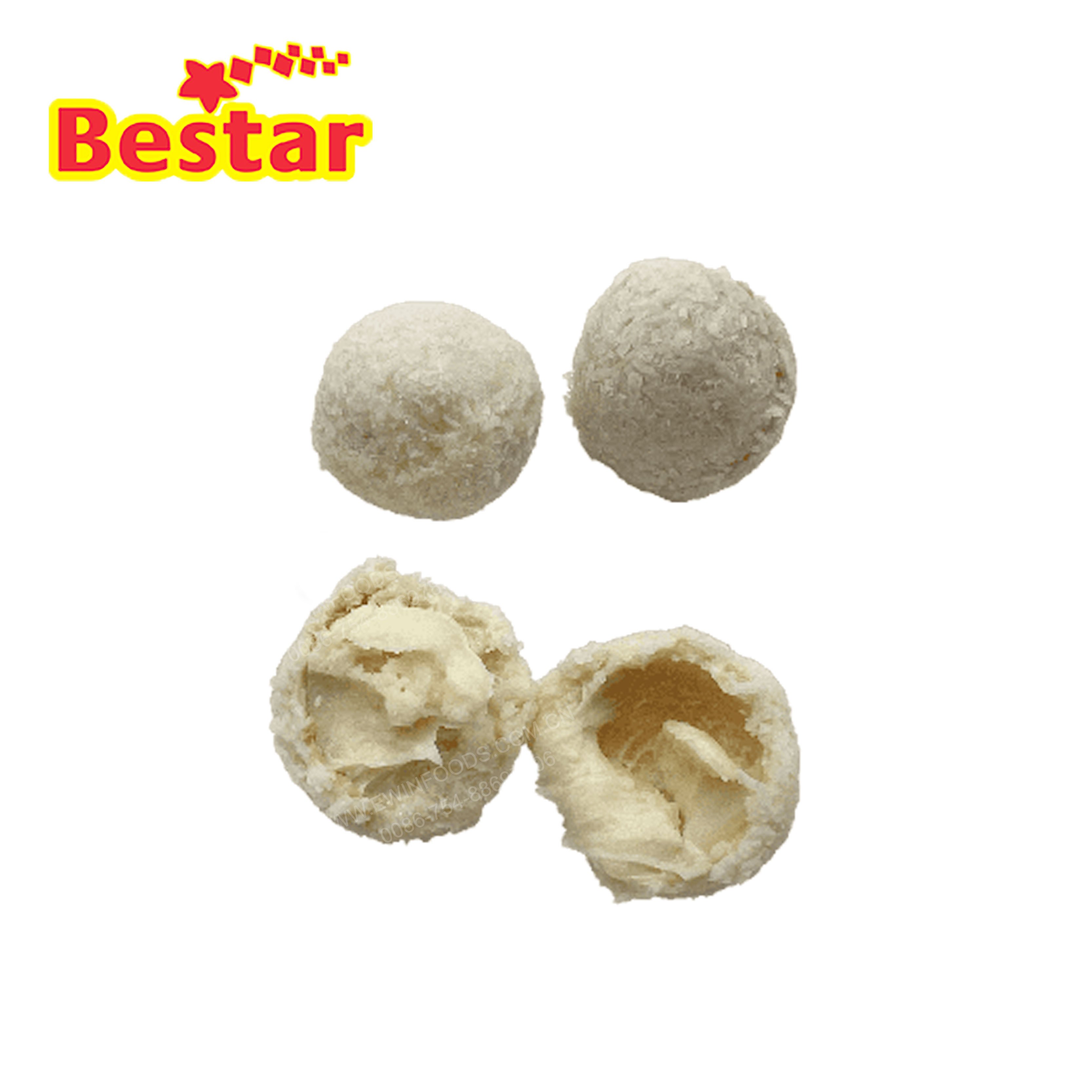 Boxed probiotic coconut balls snacks wholesale private custom OEM coconut balls