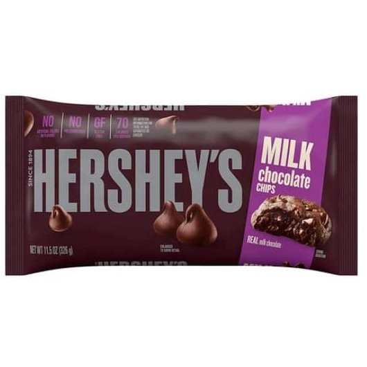 Hershey's Cookies White Chocolate Flavor with Cookie Pieces Pack of 24 x 40g