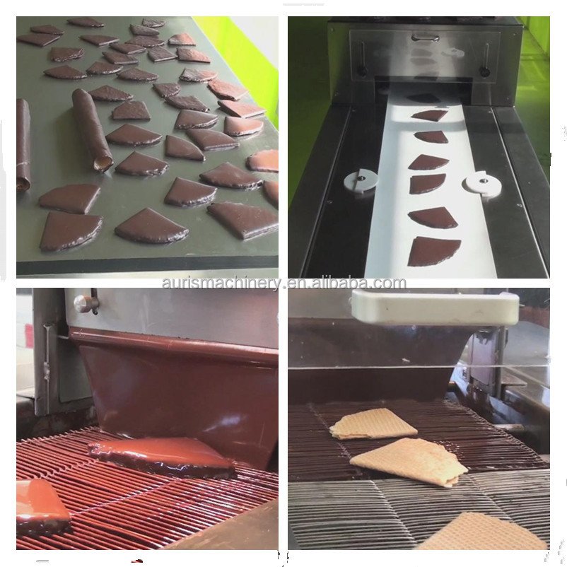 Cheap Chocolate Making Machine Chocolate Enrober Production Line Chocolate Dipping Machine With Conveyor Belt