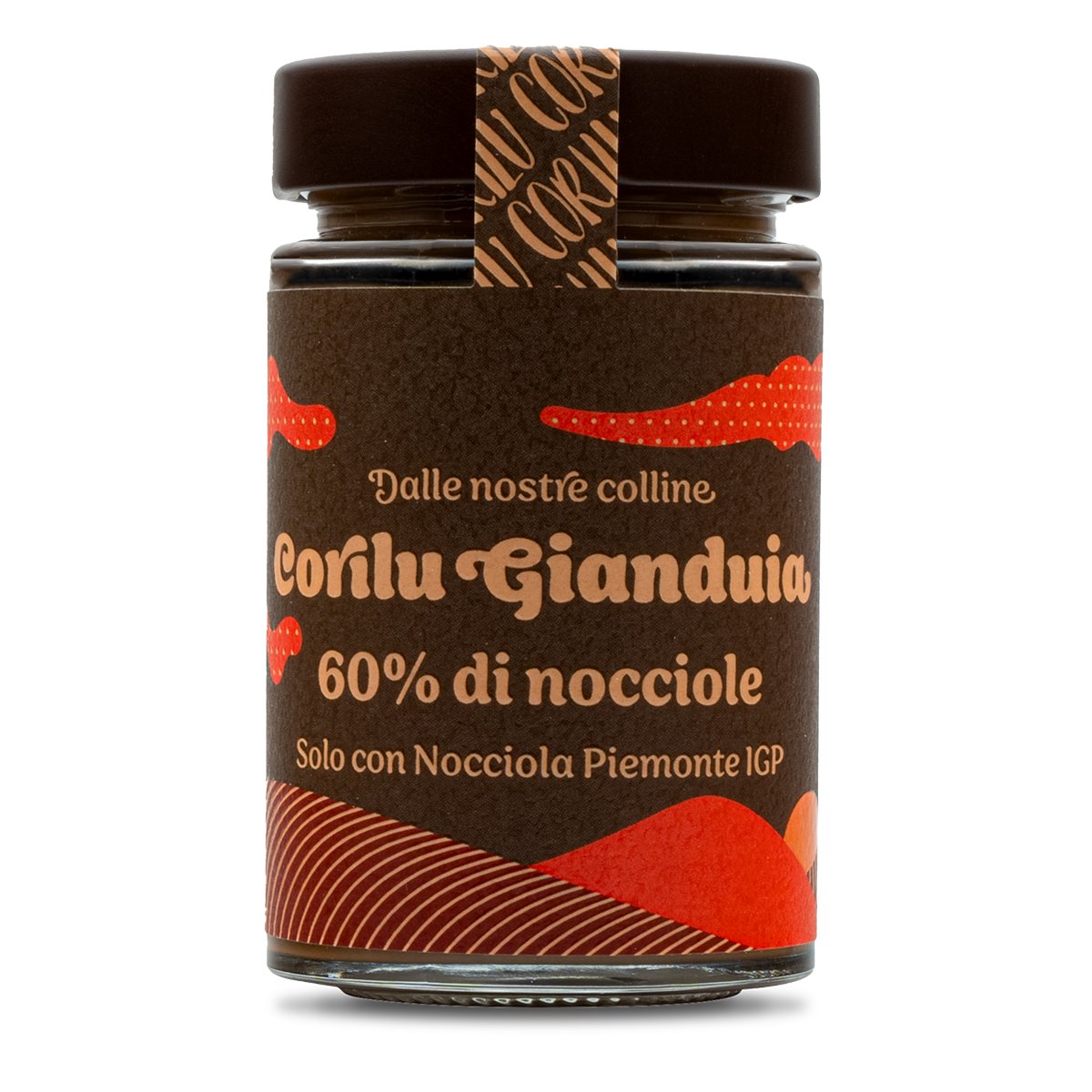 Gianduia Hazelnut Chocolate spread Cream Gluten Free Made in Italy Top Quality 212 gr Corilu