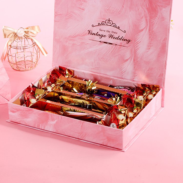 Wholesale Food Flask Lunch Box Sweets Gift Box Packaging Box For Chocolate Candy