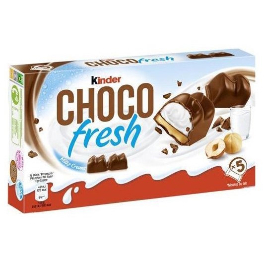 Children's Choco Fresh Filled Milk Chocolate, 5 x 20.5 g
