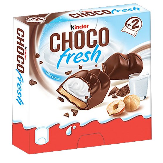 Children's Choco Fresh Filled Milk Chocolate, 5 x 20.5 g