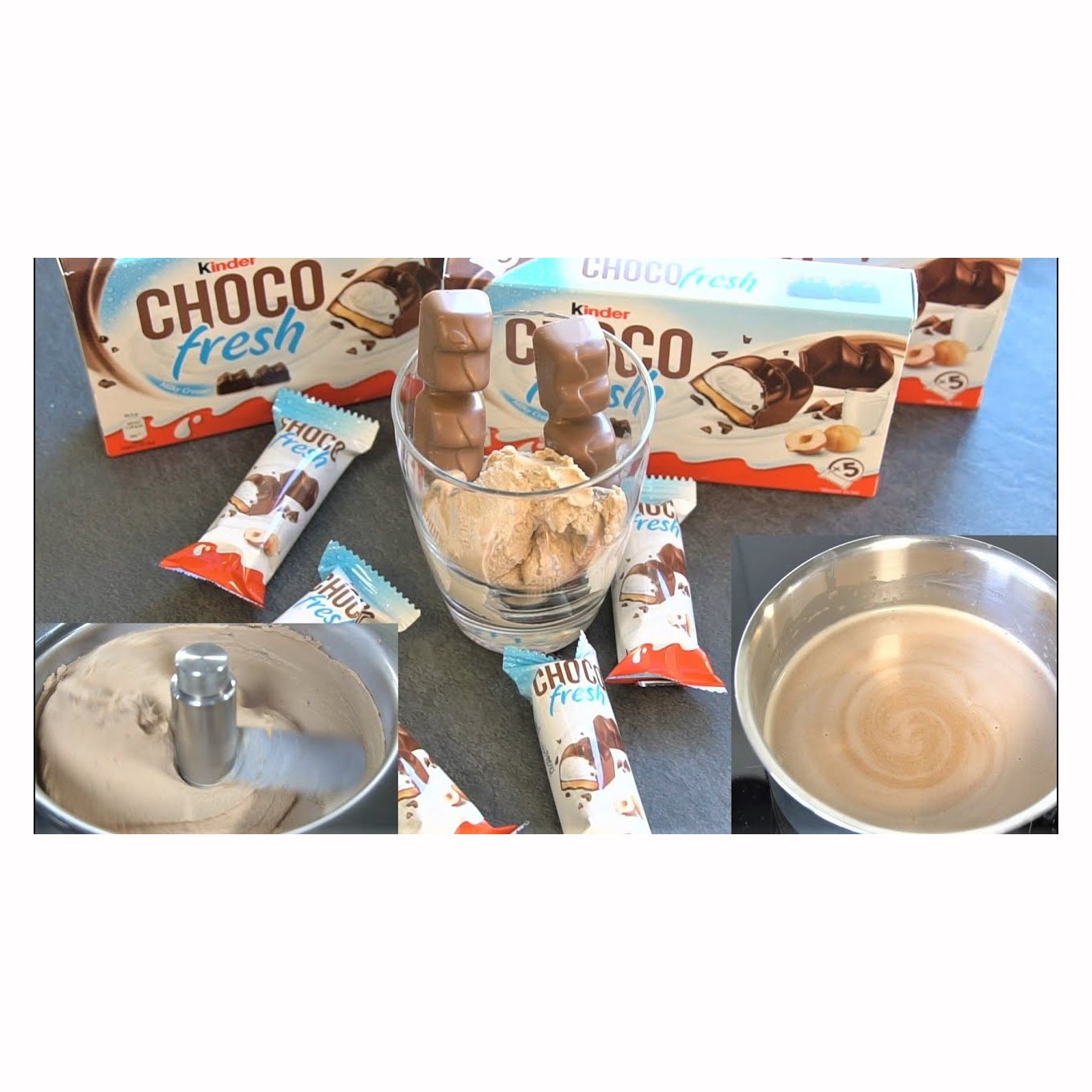 Children's Choco Fresh Filled Milk Chocolate, 5 x 20.5 g