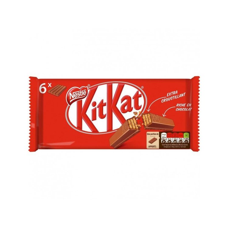 KitKat Milk Chocolate Flavor Sweet Biscuit Jam Nut Fruit Bar Solid Bulk Pack with Pattern Pieces