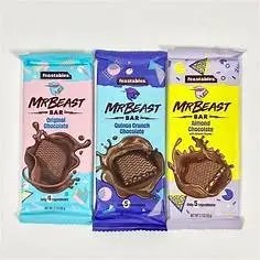 MrBeast White Chocolate Macadamia Cookie Dough Nut-Rich Bulk Order Solid Sweet Chocolate Chips with Additional Ingredients