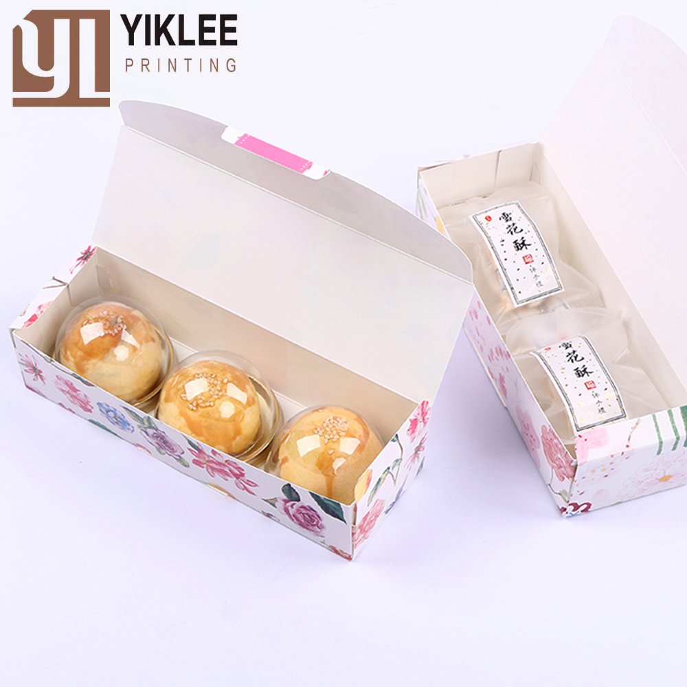 Custom Thank You Cake Chocolate Paper Boxes COOKIE BISCUIT Cardboard Gift Box Folding box