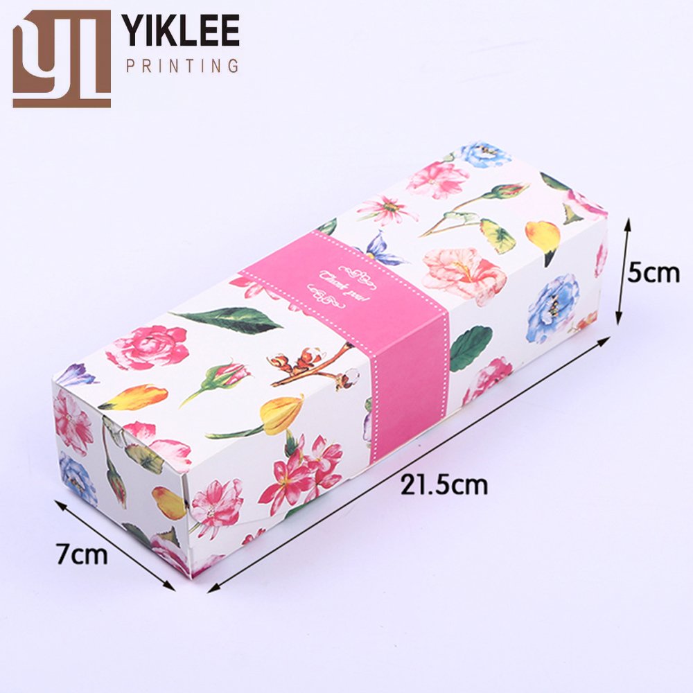 Custom Thank You Cake Chocolate Paper Boxes COOKIE BISCUIT Cardboard Gift Box Folding box