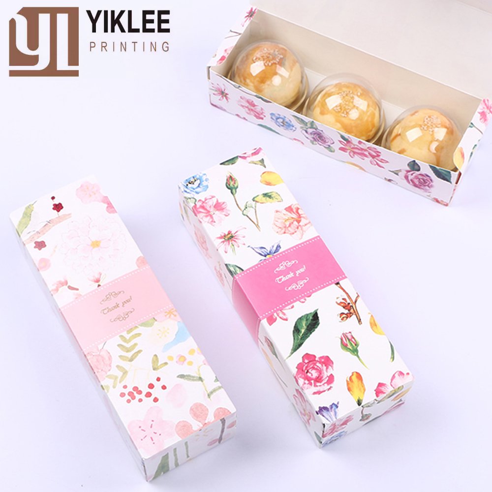 Custom Thank You Cake Chocolate Paper Boxes COOKIE BISCUIT Cardboard Gift Box Folding box