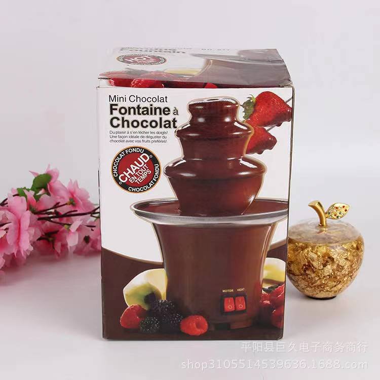 Factory Directly Supply Mini Chocolate Fountain 3-Tiers