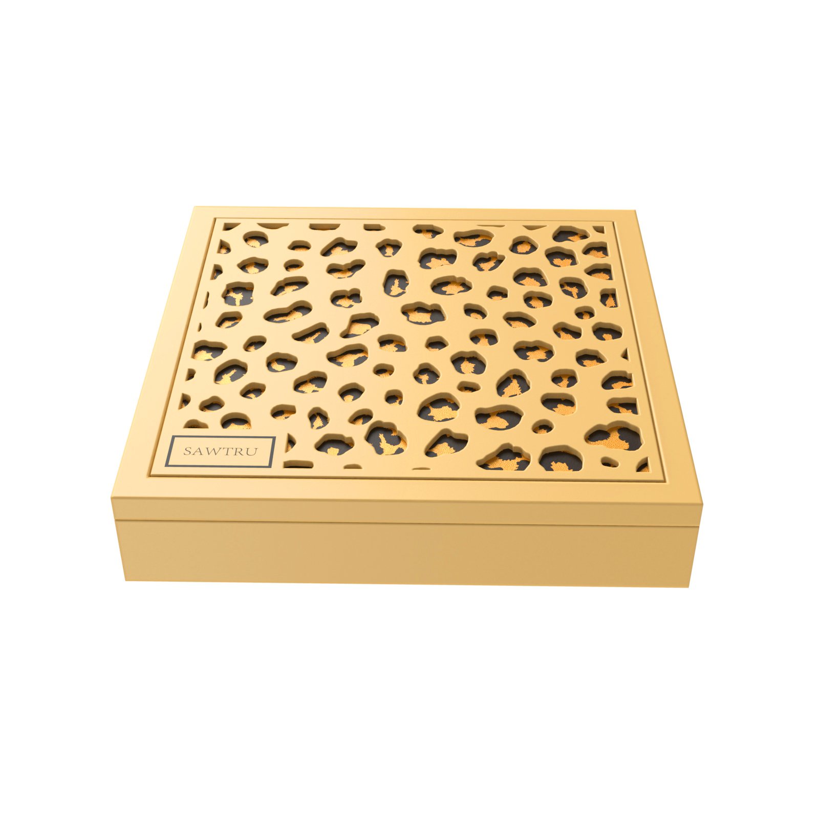 Storage Eid Gold Foil Engraved Chocolate Dates Packaging Middle East Boxes Ramadan Cake Wood Factory Luxury Food Custom MDF Box