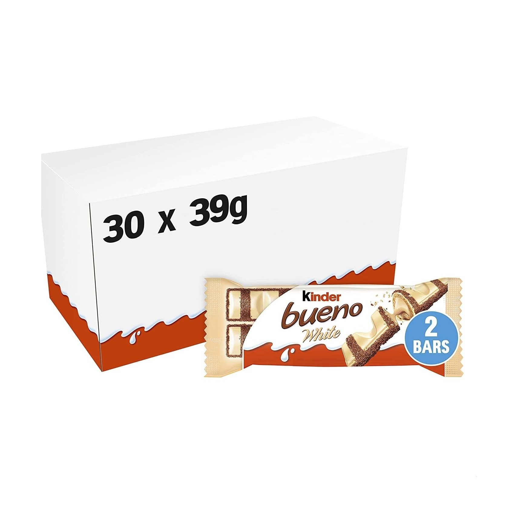 Original KINDERR BUENO WAFER 43 GR 30 PCS At Low Price