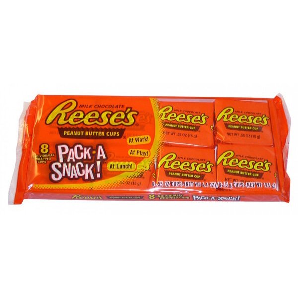 REESE'S Chocolate Peanut Butter Candy Bar, King Size (Pack of 18) Reese's Flavor of Honey Roasted Snack 10 Count