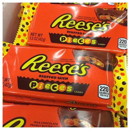 REESE'S Chocolate Peanut Butter Candy Bar, King Size (Pack of 18) Reese's Flavor of Honey Roasted Snack 10 Count