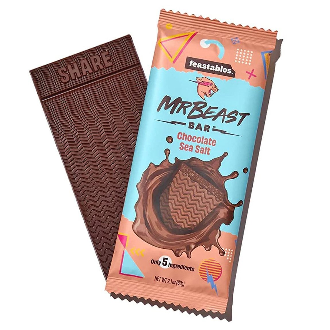 High Quality Feastables Mr Beast Milk Chocolate Crunch Bar 60g Best Quality Mr Beast Milk Chocolate Crunch Bar Bulk Order sale