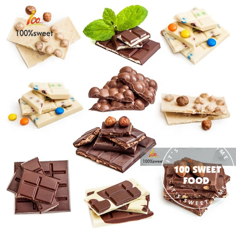 OEM/ODM Wholesale High Quality Exotic Chocolate Snacks Raisin Hazelnut Milk Chocolate