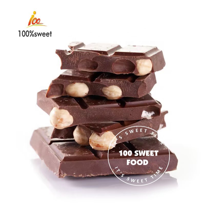 OEM/ODM Wholesale High Quality Exotic Chocolate Snacks Raisin Hazelnut Milk Chocolate