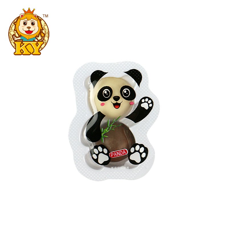 wholesale custom cute panda shape chocolate ball