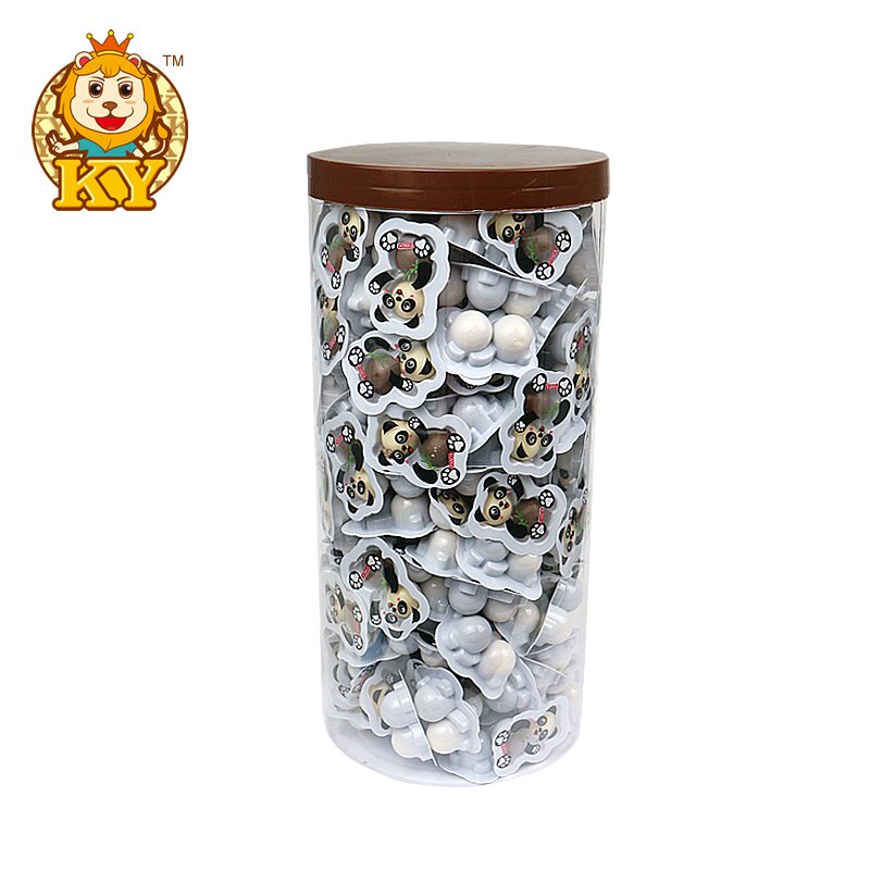 wholesale custom cute panda shape chocolate ball