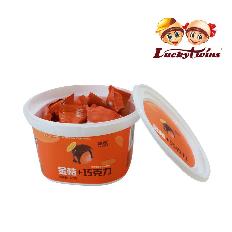 Customized kumquat chocolate and sweets candies manufacturer wholesale