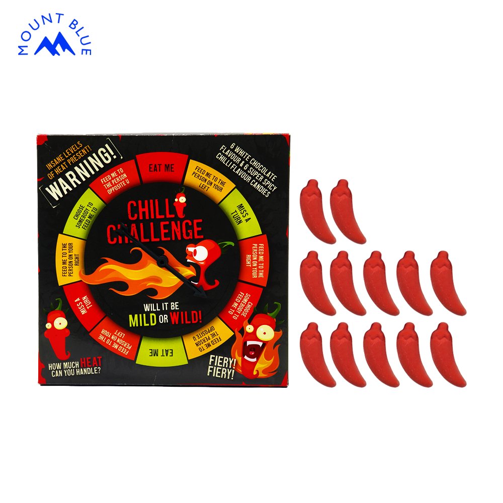 Wholesale Decorated Chocolate Chill Challenge Chocolate Flavour Customized Chocolate