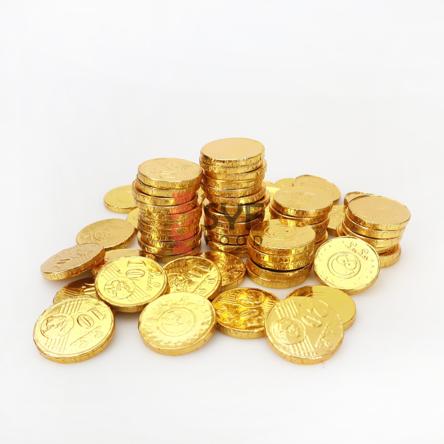 Chocolate manufacturing Wholesale bulk Chocolate gold coins top seller Gold coin chocolate candy