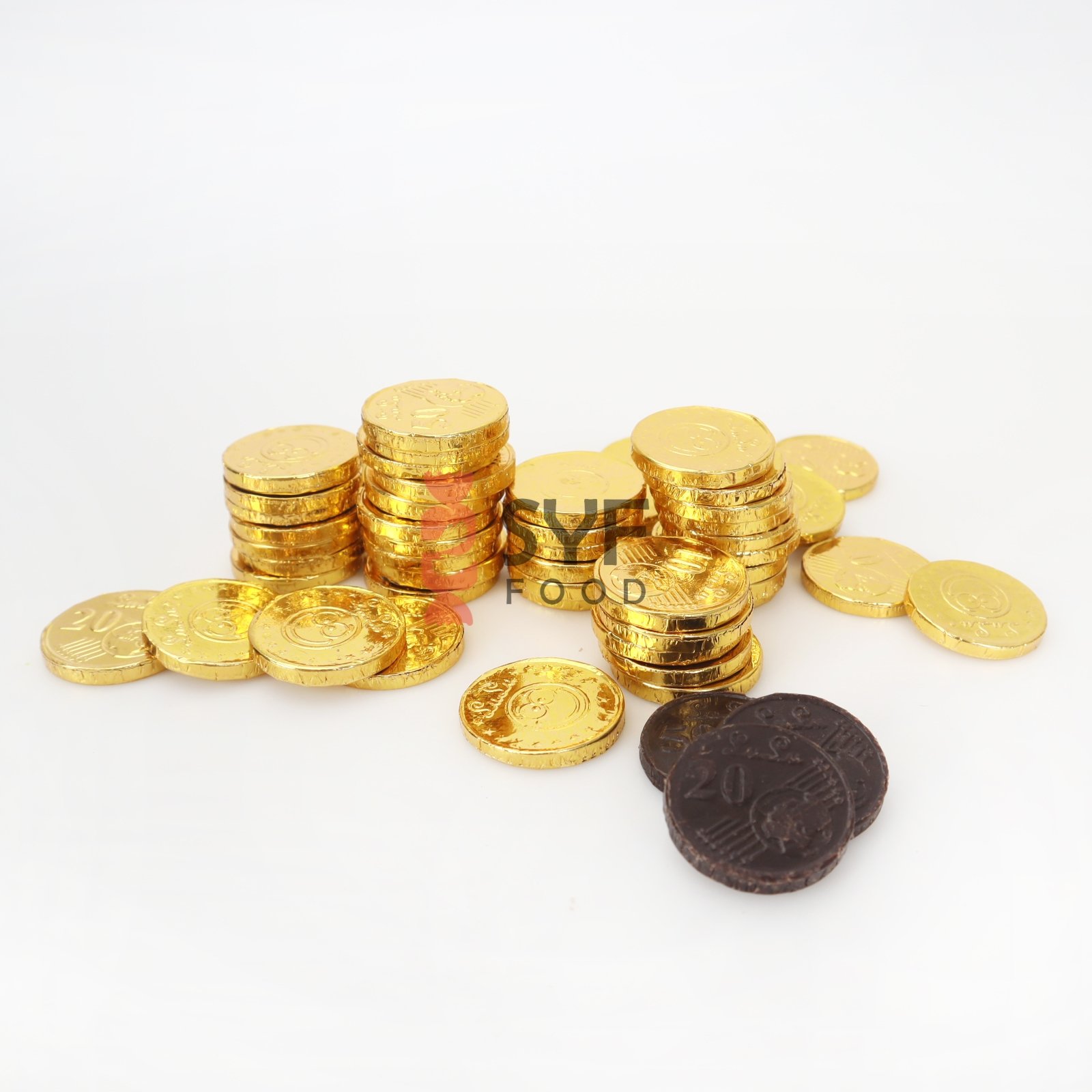 Chocolate manufacturing Wholesale bulk Chocolate gold coins top seller Gold coin chocolate candy