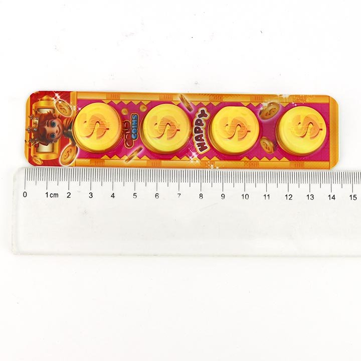4-in-1 Gold Coin shaped choco biscuits black and white chocolate cookies ball