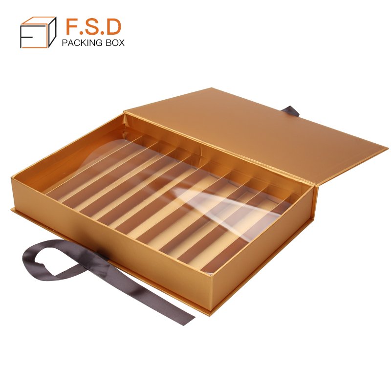 FSD luxurious design Food-Grade Chocolate Box for sale chocolate gift box