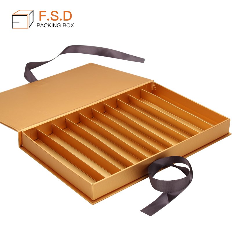 FSD luxurious design Food-Grade Chocolate Box for sale chocolate gift box
