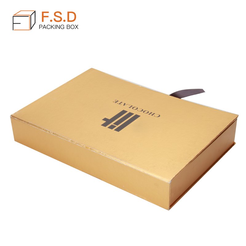 FSD luxurious design Food-Grade Chocolate Box for sale chocolate gift box