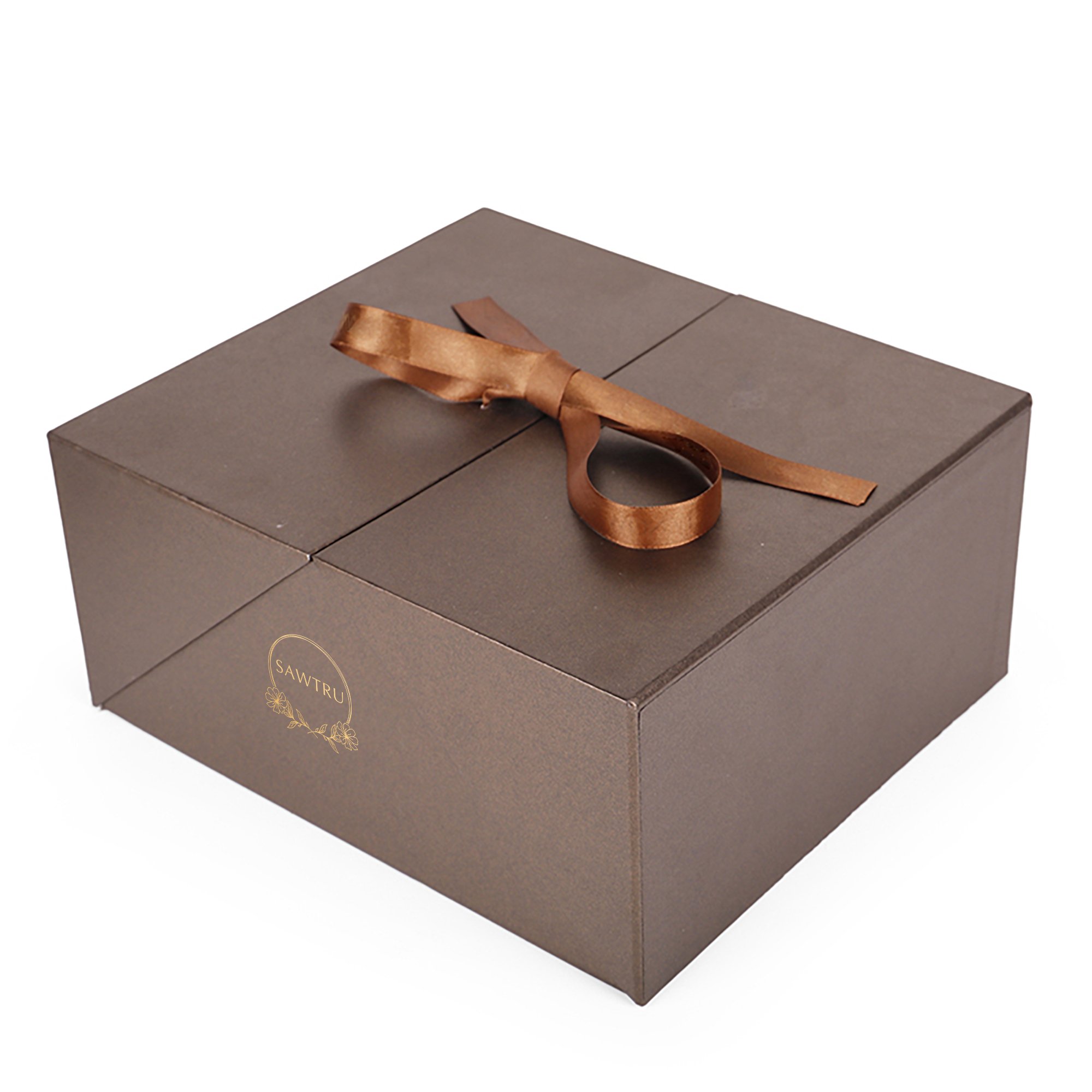 Cake Boxes Packaging Chocolate Gift Box Transparent Best Price Fruit Sweet Food Candy Box Custom Grey Board Accept Pbbox-261