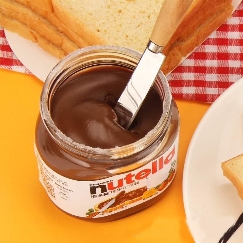 Best quality Nutela Hazelnut Sweet Chocolate Spread in Jars For Afternoon Tea Bread