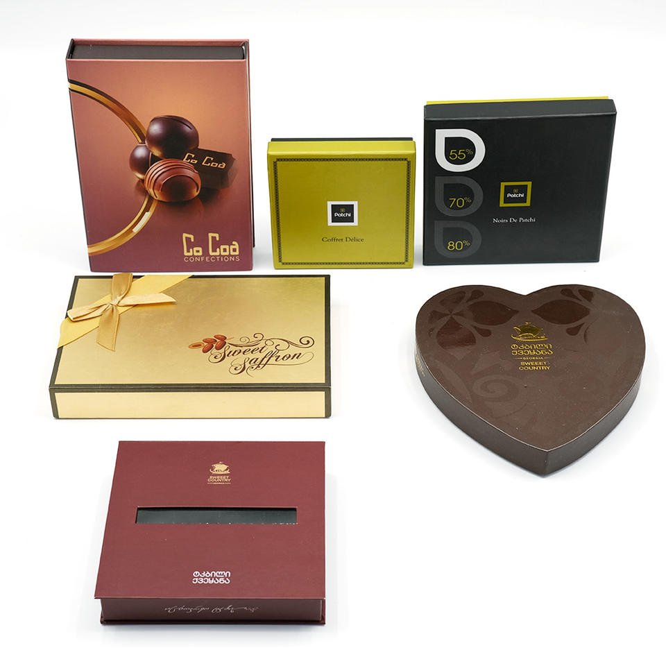 Custom Packaging Luxury Box Christmas Chocolate Gift Box Paper Package Boxes