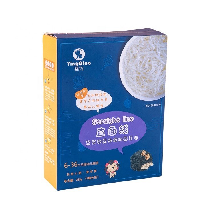 Custom food packaging boxes for small business packaging box for food chocolate candy packaging noodle box