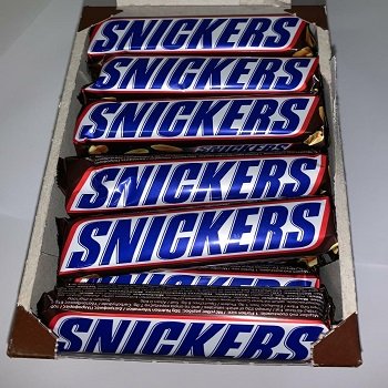 SnickersChocolate Original, Kit Kat Chunky, Bountywix