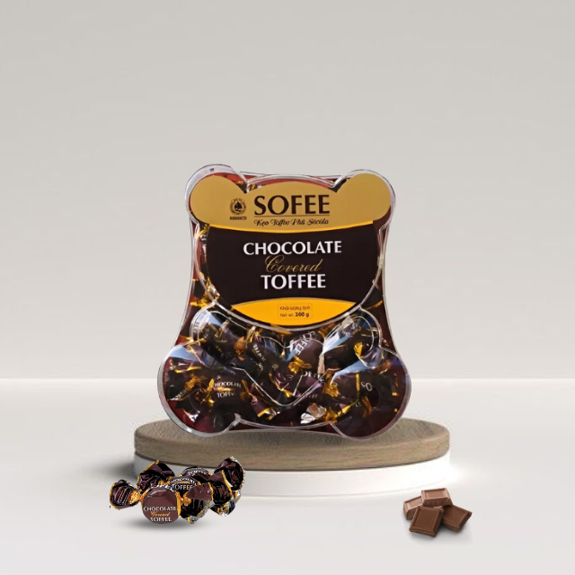Hot sale Chocolate covered toffee Top product 2024 candy SOFEE brand HaiHa Confectionery since 1960