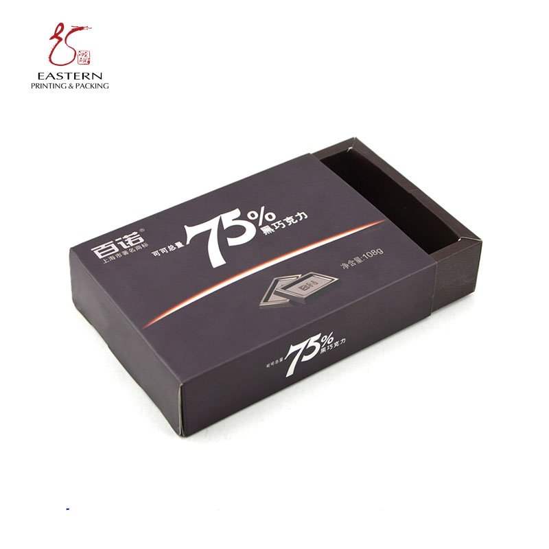 White Cardboard Paper Box Packaging Tin Chocolate Box Chocolate Bar Packaging Boxes