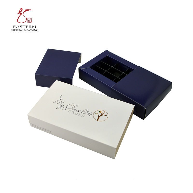 White Cardboard Paper Box Packaging Tin Chocolate Box Chocolate Bar Packaging Boxes