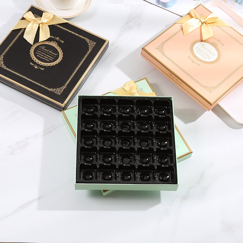 Wholesale A1 Custom Printed Luxury Folding Rigid Paper Wedding Invitation Gift Packaging Chocolate Box