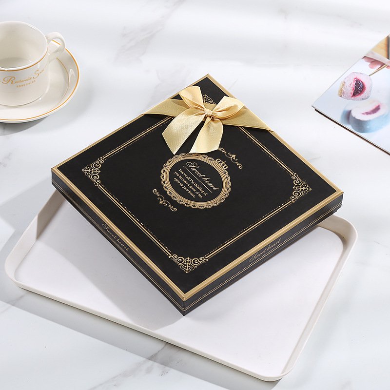 Wholesale A1 Custom Printed Luxury Folding Rigid Paper Wedding Invitation Gift Packaging Chocolate Box