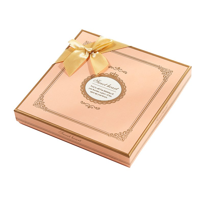 Wholesale A1 Custom Printed Luxury Folding Rigid Paper Wedding Invitation Gift Packaging Chocolate Box