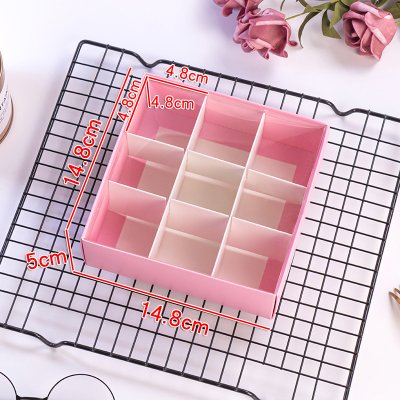customized packaging 9/12 pcs strawberry chocolate boxes candy gift packaging chocolate covered strawberry boxes