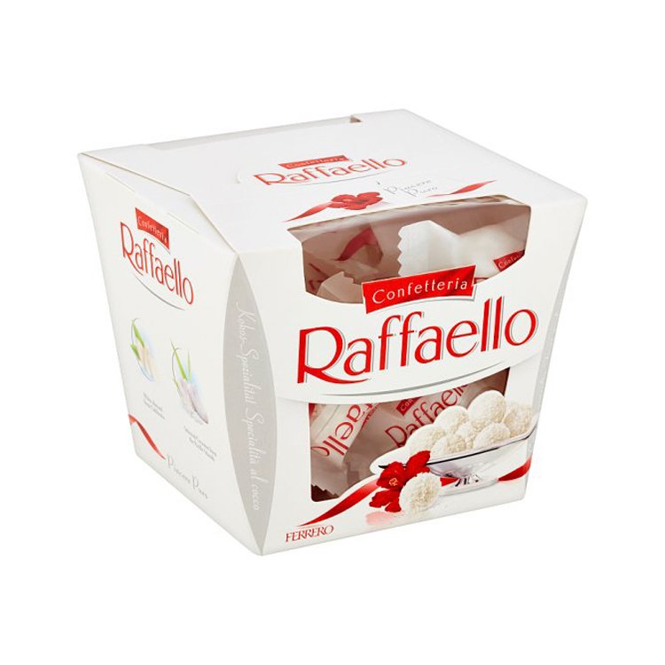 Ferrero Raffaello Coconut Almond Cream 90g Solid Nut Chocolate Bar Bulk Ball Pattern Biscuit Jam Fruit Ingredients Sweet Treat