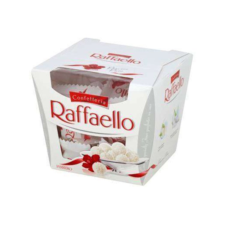Ferrero Raffaello Coconut Almond Cream 90g Solid Nut Chocolate Bar Bulk Ball Pattern Biscuit Jam Fruit Ingredients Sweet Treat